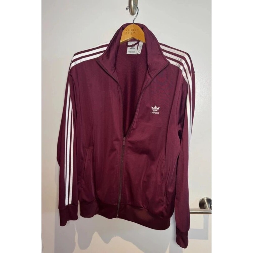 Adidas Maroon Track Jacket
